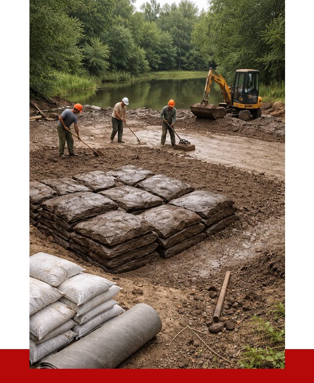 Купить глину для пруда в Партизанске от 4830 р. с доставкой | ПРОНЕРУДПрт