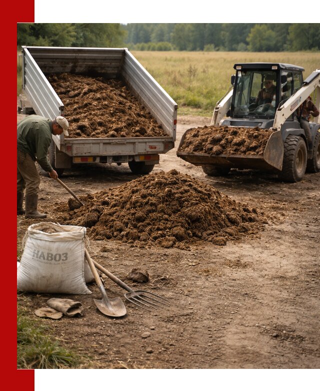 Доставка конского навоза в Партизанске с разгрузкой и доставкой на объект