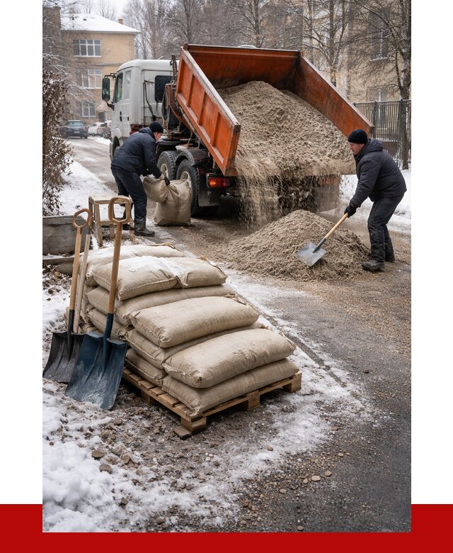 Противогололедные материалы оптом в Партизанске от 4508 р. | ПРОНЕРУДПрт