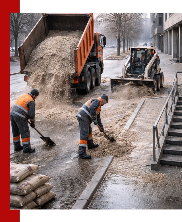 Поставка противогололедных материалов в Партизанске