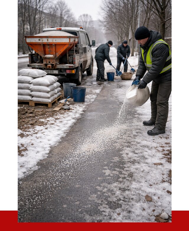 Реагент против гололеда в Партизанске с доставкой от 4830 р. | ПРОНЕРУДПрт