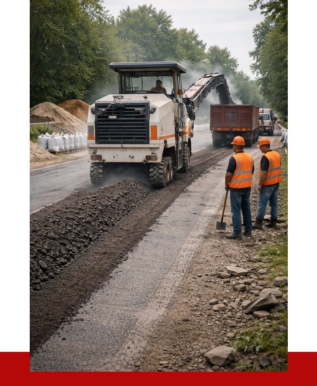 Фрезерованный асфальт в Партизанске от 2361 р./куб. | ПРОНЕРУДПрт