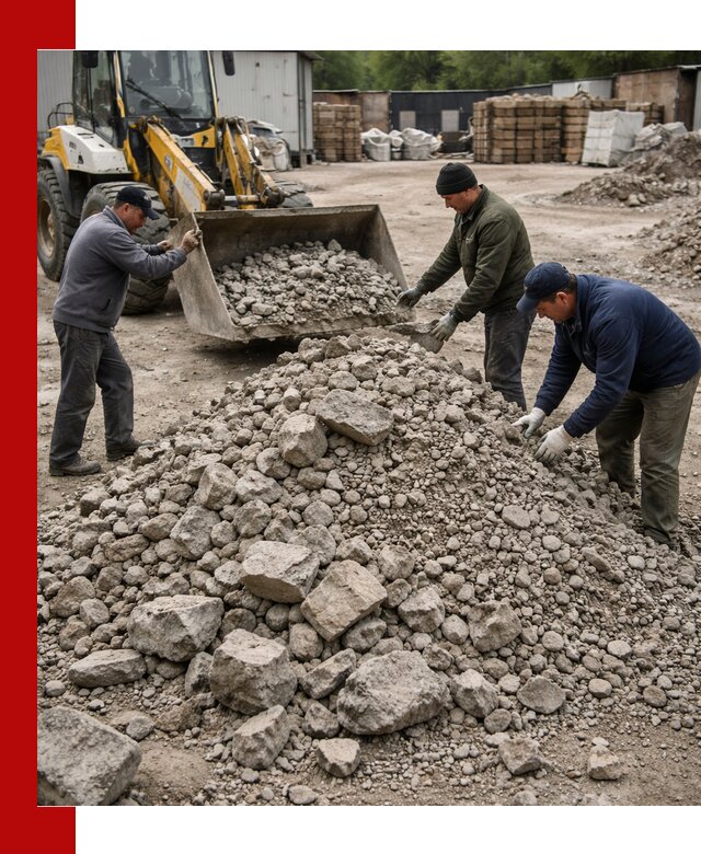 Демонтаж и вывоз бой бетона в Партизанске