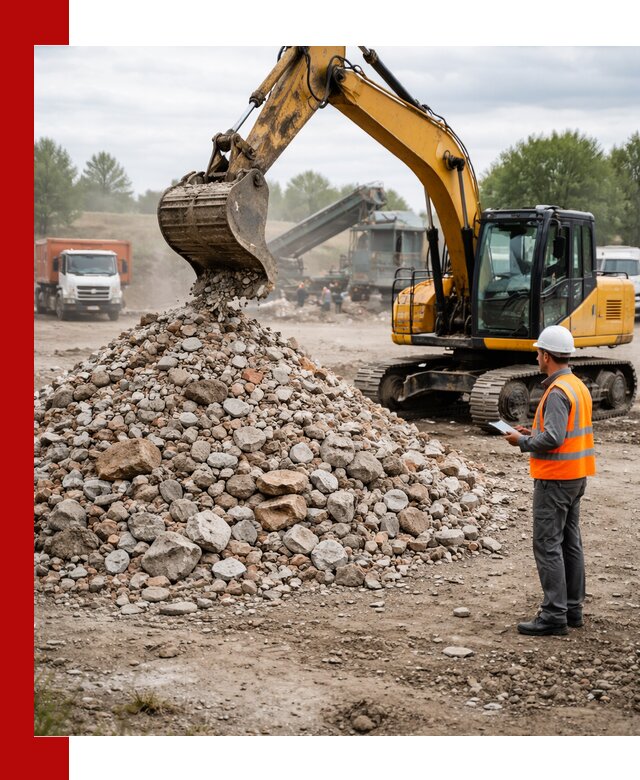 Доставка и вывоз строительного боя в Партизанске