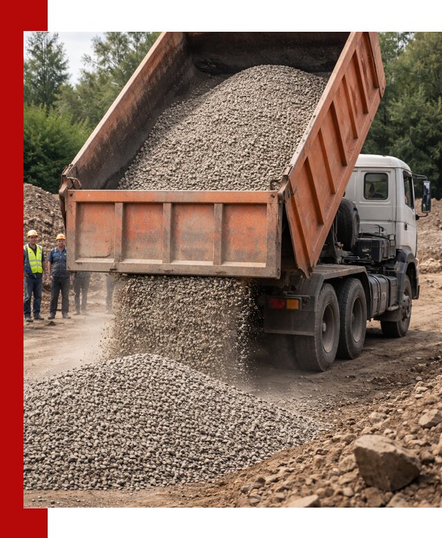 Доставка сыпучих материалов самосвалом в Партизанске быстро и надежно