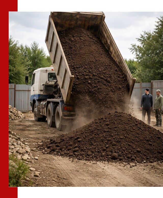 Доставка самосвалом 10 кубов в Партизанске быстро и надёжно