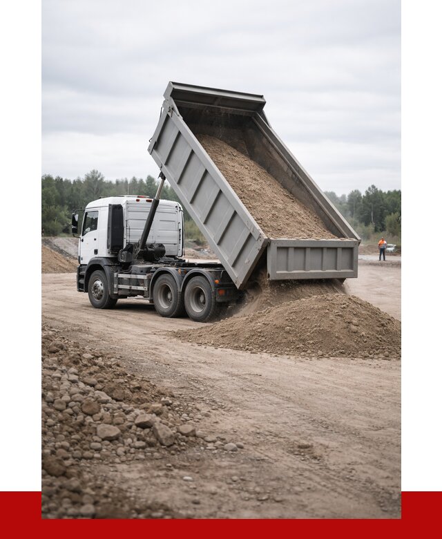 Доставка самосвалом 15 кубов в Партизанске от 6976 руб. | ПРОНЕРУДПрт