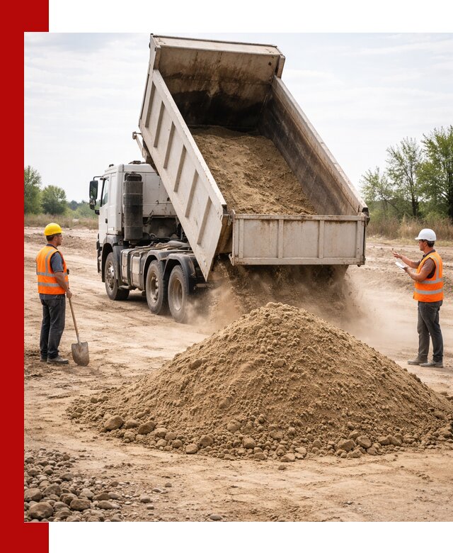 Доставка самосвалом 15 кубов в Партизанске за город и по городу