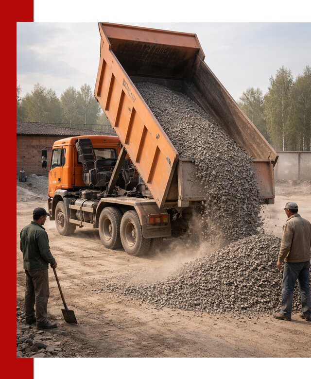 Доставка самосвалом 20 м3 в Партизанске быстро и надежно