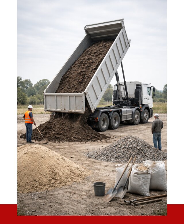 Доставка самосвалом 30 кубов в Партизанске от 9123 р. | ПРОНЕРУДПрт