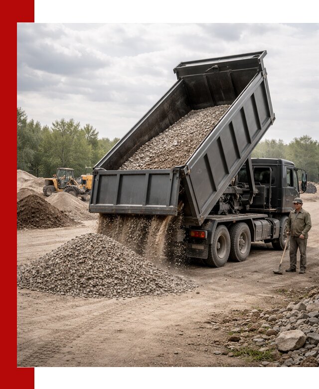 Доставка самосвалом 30 м3 по выгодным ценам в Партизанске