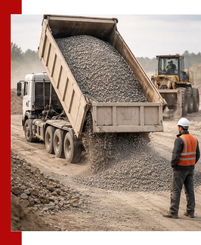 Доставка самосвалом 40 кубов цемента и сыпучих в Партизанске