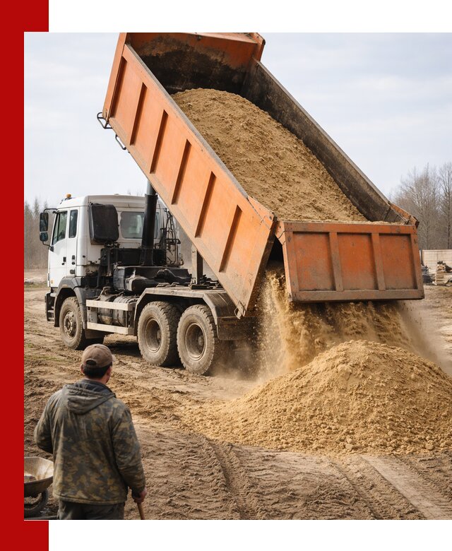 Аренда самосвала 20 тонн для перевозки грузов в Партизанске