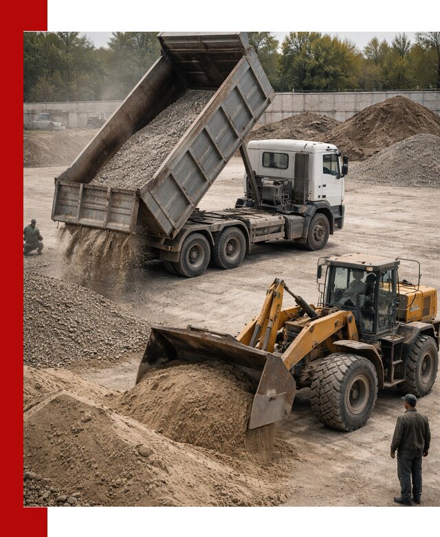 Перевозка сыпучих грузов самосвалами и бортовыми в Партизанске