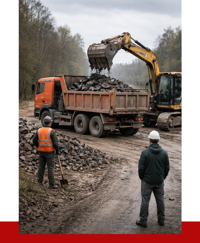 Вывоз асфальта в Партизанске от 4830 р. самосвалом ПРОНЕРУДПрт