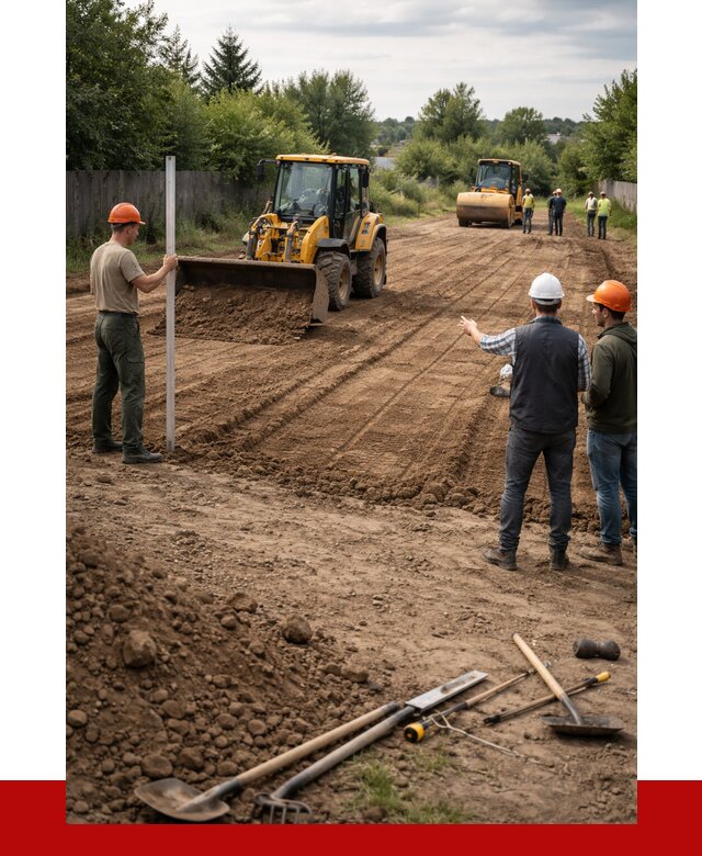 Планировка участка грунтом в Партизанске от 4830 р ПРОНЕРУДПрт