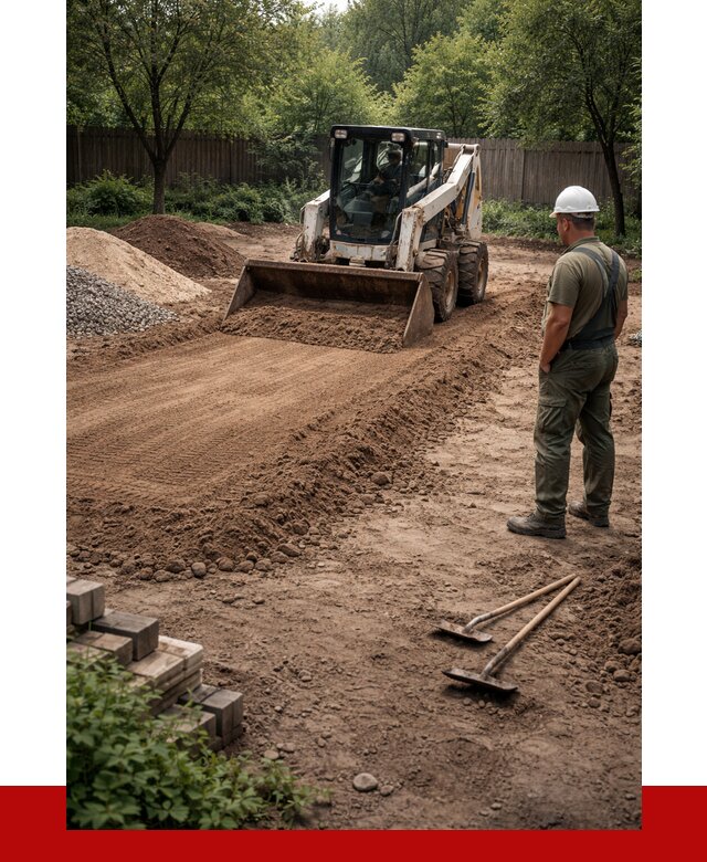 Выравнивание участка под ключ в Партизанске от 3757 р. | ПРОНЕРУДПрт